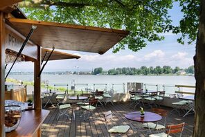 Biergarten Rheinkanzel des Hyatt Mainz © Hyatt, Gerrit Meier