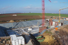 Bildergalerie RRB Ebersheim 12-2017 Baustelle Neues Regenrückhaltebecken Ebersheim Dezember 2017