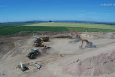 Bildergalerie "RRB Ebersheim 06-2017" Baustelle Neues Regenrückhaltebecken Ebersheim