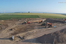 Bildergalerie "RRB Ebersheim 06-2017" Baustelle Neues Regenrückhaltebecken Ebersheim