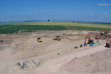 Bildergalerie "RRB Ebersheim 06-2017" Baustelle neues Regenrückhaltecken Ebersheim