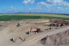 Bildergalerie "RRB Ebersheim 06-2017" Baustelle neues Regenrückhaltecken Ebersheim