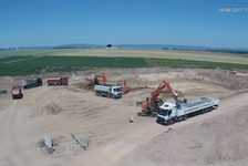 Bildergalerie "RRB Ebersheim 06-2017" Baustelle neues Regenrückhaltecken Ebersheim