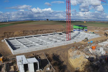 Bildergalerie RBB Ebersheim 2018-2 Baustelle Regenrückhaltebecken 2018