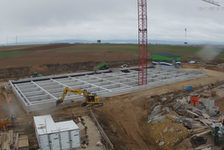 Bildergalerie RBB Ebersheim 2018-2 Baustelle Regenrückhaltebecken 2018