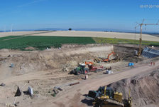 Bildergalerie "RRB Ebersheim 07-2017" Baustelle Neues Regenrückhaltebecken Ebersheim Juli 2017