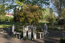 Bildergalerie "Friedhöfe - Hauptfriedhof" Sternengarten: Grabfelder für Kinder, die nicht ins Leben kommen durften.