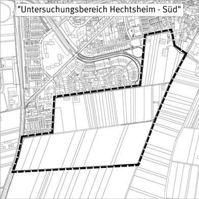 Untersuchungsbereich Hechtsheim Süd