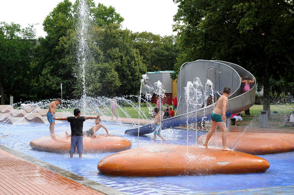 Wasserspielplatz am Goetheplatz