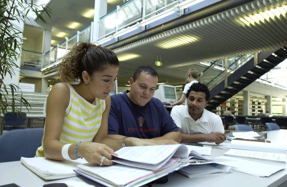 Estudiantes de la Universidad Johannes Gutenberg de Maguncia