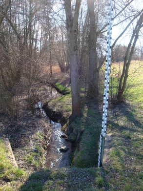 Hochwasser-Messstation am Gonsbach