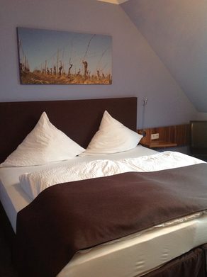 Gästezimmer im Weingut Bernhard-Räder.