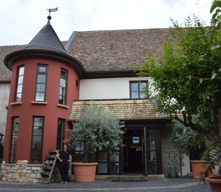 Das Weingut Spiess in der Mitte von Osthofen